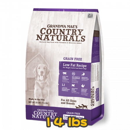 [COUNTRY NATURALS] 犬用 無穀物防敏高纖配方全犬乾糧 GRAIN FREE Low Fat Recipe 14lbs