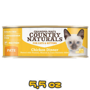 [COUNTRY NATURALS] 貓用 雞肉醬煮配方全貓罐頭 CHICKEN DINNER Cat Canned Food 5.5oz