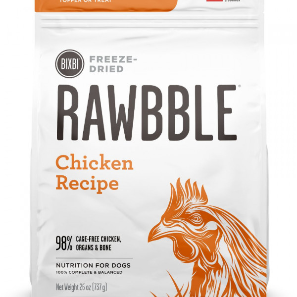 [RAWBBLE] 犬用 Chicken Recipe 雞肉配方冷凍脫水鮮肉全犬狗糧 12oz