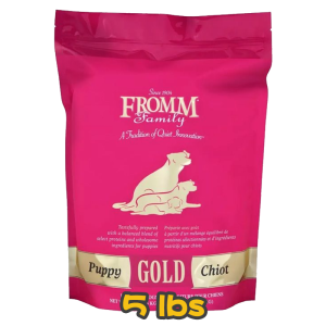 [FROMM 福摩] 犬用 GOLD Puppy 金裝雞鴨羊魚蔬菜配方幼犬乾糧 5lbs