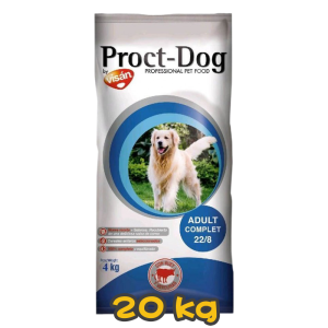 [Proct-Dog 歐冠寶] 犬用 ADULT COMPLET 22/8 牛肉配方天然有機全犬乾糧 20kg