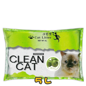 [CleanCat] Korea Clumping Cat Litter(Apple)-5L