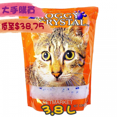 [Moggy Crystal] 破碎水晶貓砂-3.8L