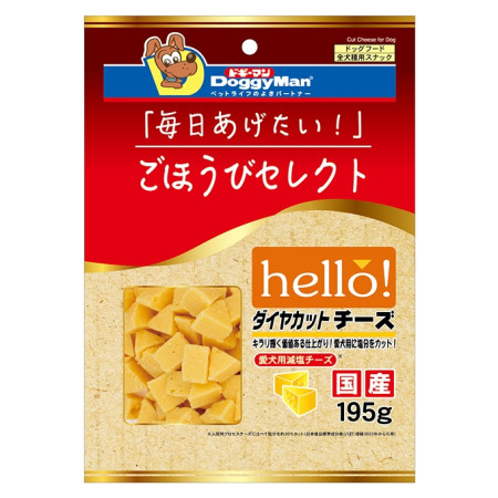 [DoggyMan] Hello!角切芝士粒狗小食 Daily Select Diamond Cut Cheese-195g