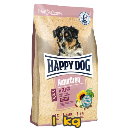 [HAPPY DOG] 犬用 幼犬配方乾糧 NaturCroq Welpen 1kg