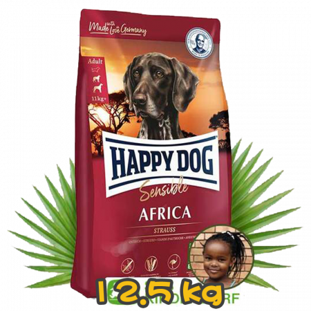 [HAPPY DOG] 犬用 非洲無穀物配方成犬乾糧 Supreme Sensible Africa Grainfree 12.5kg