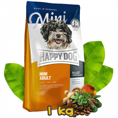 [HAPPY DOG] 犬用 小型成犬配方小型犬乾糧 Supreme Mini Adult 1kg