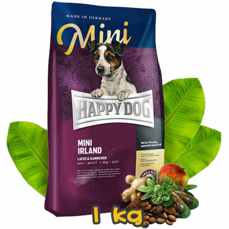 [HAPPY DOG] 犬用 小型犬愛爾蘭三文魚兔肉配方小型犬乾糧 Supreme Mini Ireland 1kg