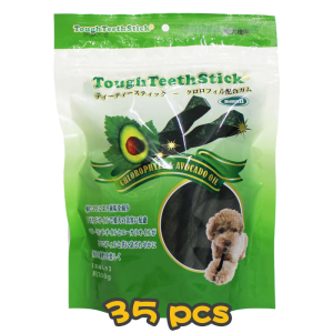 [Tough Teeth Stick] 牛油果除臭潔齒美毛扭條狗小食 Natural Avocado Teeth Sticks-35支