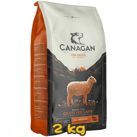 [Canagan] 犬用 無穀物放牧羊配方 全犬乾糧 Grass Fed Lamb 2kg