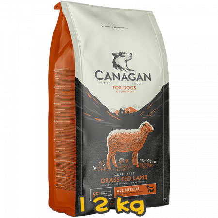 [Canagan] 犬用 無穀物放牧羊配方 全犬乾糧 Grass Fed Lamb 12kg