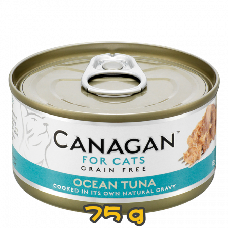 [Canagan] 貓用 天然無穀物吞拿魚配方 全貓濕糧 Ocean Tuna 75g