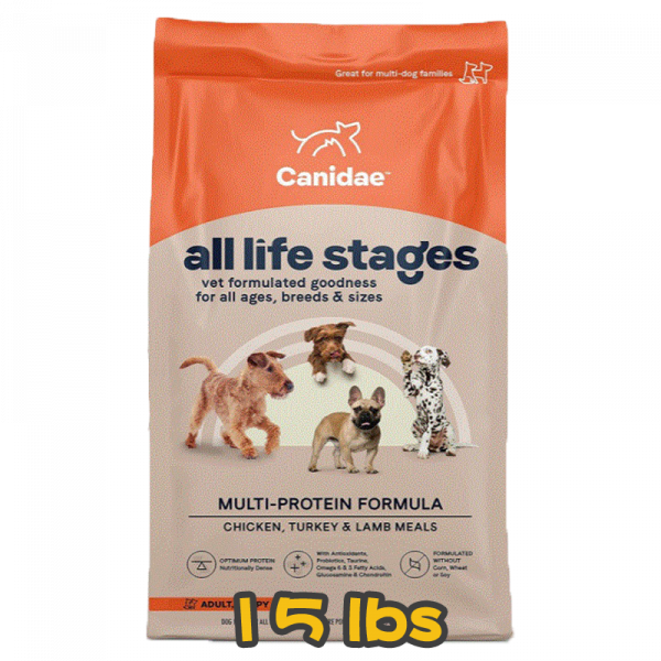 [CANIDAE] 犬用 ALS 原味配方 全犬乾糧 Multi Protein Formula 15lb