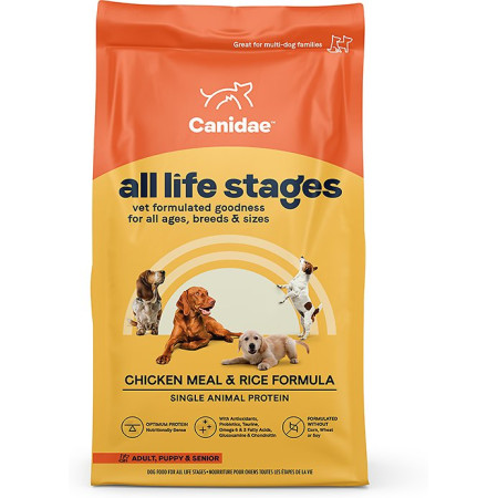 [CANIDAE] 犬用 ALS 雞肉糙米配方 全犬乾糧 Chicken Meal & Rice Formula 27lb