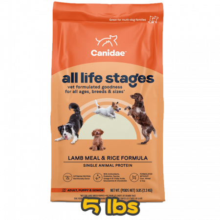 [CANIDAE] 犬用 ALS 羊肉糙米配方 全犬乾糧 Lamb Meal & Rice Formula 5lb
