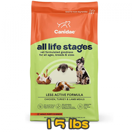 [CANIDAE] 犬用 ALS 老年及體重控制配方 老犬乾糧 Less Active Formula 15lb