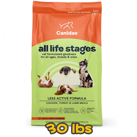 [CANIDAE] 犬用 ALS 老年及體重控制配方 老犬乾糧 Less Active Formula 27lb