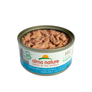 [almo nature] 貓用 HFC Natural 天然貓罐頭大西洋吞拿魚 全貓濕糧 Atlantic Ocean Tuna Flavour 70g