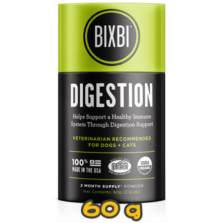 [BIXBI] 犬貓用 (Digestion)增強消化營養補充粉 DIGESTIVE SUPPORT POWDERED MUSHROOM SUPPLEMENT-60g