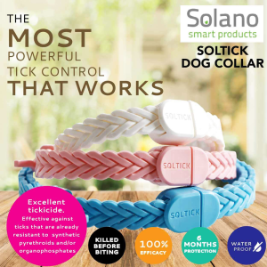 [Solano] 犬用 牛蜱敵滅蚤帶(中型犬) Soltick Tick Collar For Medium Dogs-50cm