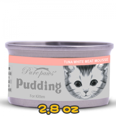 [PurePaws] 貓用 慕斯系列幼貓慕斯吞拿魚+牛磺酸 幼貓濕糧 TUNA WHITE MEAT MOUSSE Baby Care For Kitten 2.8oz