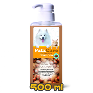 [PatzCare] 犬貓用 紅莓精華堅果油香薰潔毛液 Ultra Phytonutrients Shampoo(ARGAN OIL AROMATHERAPY)-500ml