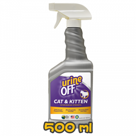 [Urine Off] 貓用 解尿素連噴霧咀 Cat & Kitten Formula Spray-500ml