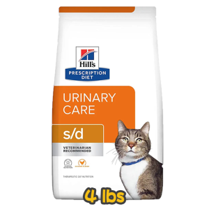 [Hill's 希爾思] 貓用 s/d 泌尿系統護理配方獸醫處方乾糧 4lbs