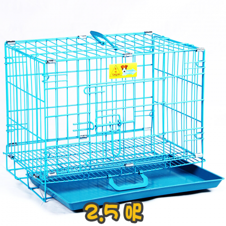 2.5呎-包膠摺籠 plastic coating folding cage