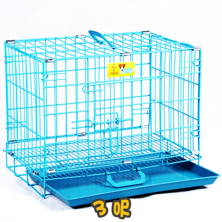 3呎-包膠摺籠 plastic coating folding cage
