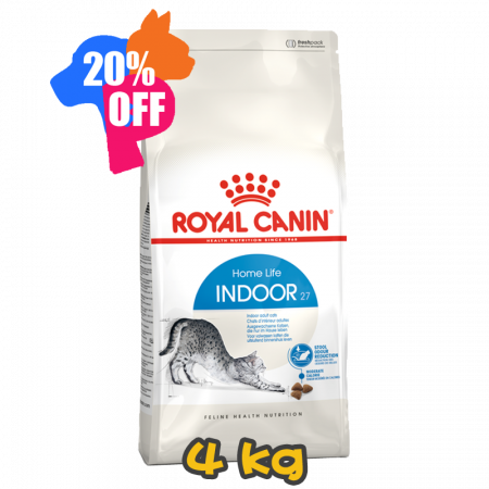 [ROYAL CANIN 法國皇家] 貓用 Home Life Indoor Adult 室內成貓營養配方貓乾糧 4kg