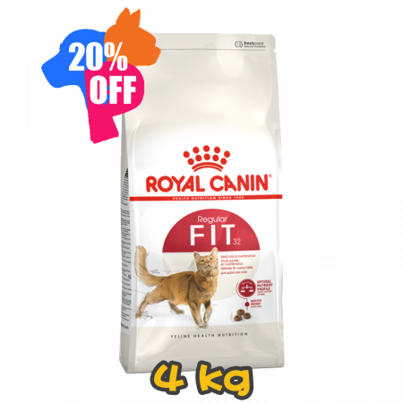 [ROYAL CANIN 法國皇家] 貓用 Regular Fit Adult 成貓全效健康營養配方貓乾糧 4kg