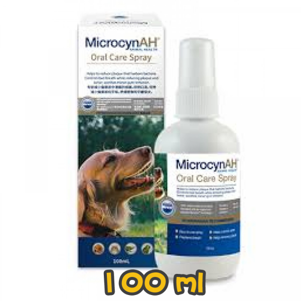[MicrocynAH麥高臣] 犬貓用 寵物神仙口腔護理噴霧 Oral Care Spray-100ml