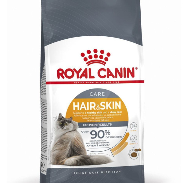[ROYAL CANIN 法國皇家] 貓用 Hair & Skin Care Adult 成貓亮毛及皮膚加護配方乾糧 4kg