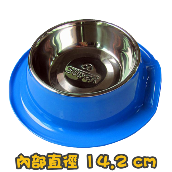 犬貓用 不銹鋼捲邊碗 Stainless steel curling bowl