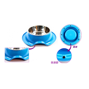 犬貓用 不銹鋼捲邊碗 Stainless steel curling bowl