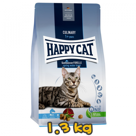 [HAPPY CAT] 貓用 成貓樽魚配方成貓乾糧 Adult Quellwasser Forelle Trout 1.3kg