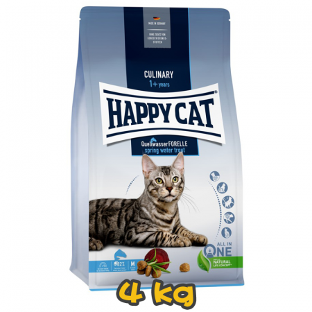 [HAPPY CAT] 貓用 成貓樽魚配方成貓乾糧 Adult Quellwasser Forelle Trout 4kg