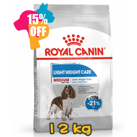 [ROYAL CANIN 法國皇家] 犬用 Medium Light Weight Care Adult 中型犬體重控制加護配方成犬乾糧 12kg