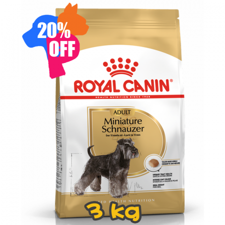 [ROYAL CANIN 法國皇家] 犬用 Miniature Schnauzer Adult 迷你史納莎成犬專屬配方乾糧 3kg