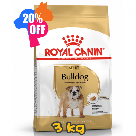 [將會停產] [ROYAL CANIN 法國皇家] 犬用 Bulldog Adult 鬥牛成犬專屬配方乾糧 3kg