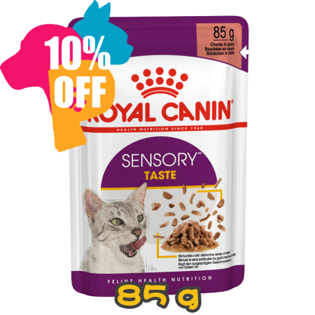[ROYAL CANIN 法國皇家] 貓用 Sensory Taste (Gravy) 貓感系列 鮮味營養主食濕糧（肉汁） 85克