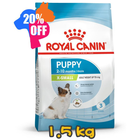 [ROYAL CANIN 法國皇家] 犬用 X-Small Puppy 超小型幼犬營養配方乾糧 1.5kg
