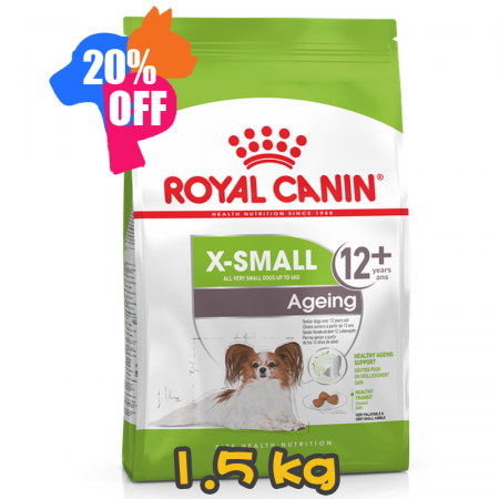 [ROYAL CANIN 法國皇家] 犬用 X-Small Ageing 12+ 超小型老犬12+營養配方乾糧 1.5kg