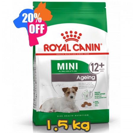 [ROYAL CANIN 法國皇家] 犬用 Mini Ageing 12+ 小型老犬12+營養配方乾糧 1.5kg