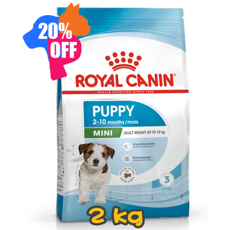 [ROYAL CANIN 法國皇家] 犬用 Mini Puppy 小型幼犬營養配方乾糧 2kg