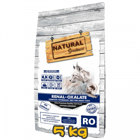 [NATURAL Greatness] 貓用 天然處方無穀物腎臟護理貓乾糧  Renal Oxalate recipe 5kg 