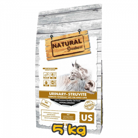 [NATURAL Greatness] 貓用 天然處方無穀物泌尿系統護理貓乾糧  Urinary-Struvite recipe 5kg 