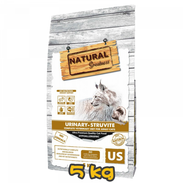 [NATURAL Greatness] 貓用 天然處方無穀物泌尿系統護理貓乾糧  Urinary-Struvite recipe 5kg 