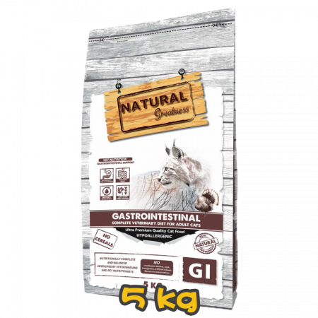 [NATURAL Greatness] 貓用 天然處方無穀物腸胃護理貓乾糧  Gastrointestinal recipe 5kg 